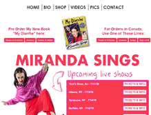 Tablet Screenshot of mirandasings.com